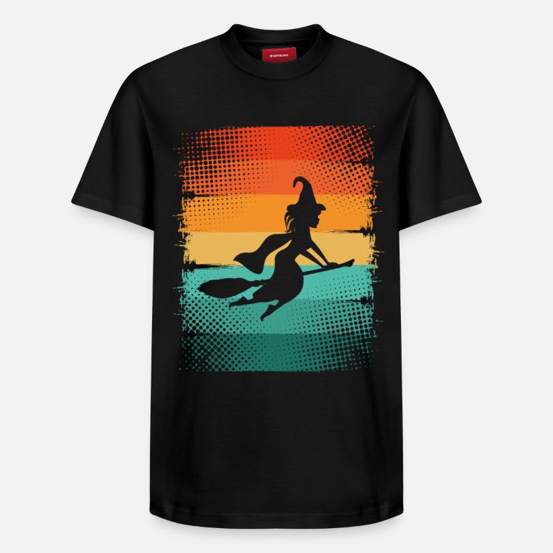 Sorcière - T-shirt unisexe décontracté en coton Supima – de SPREAD - noir