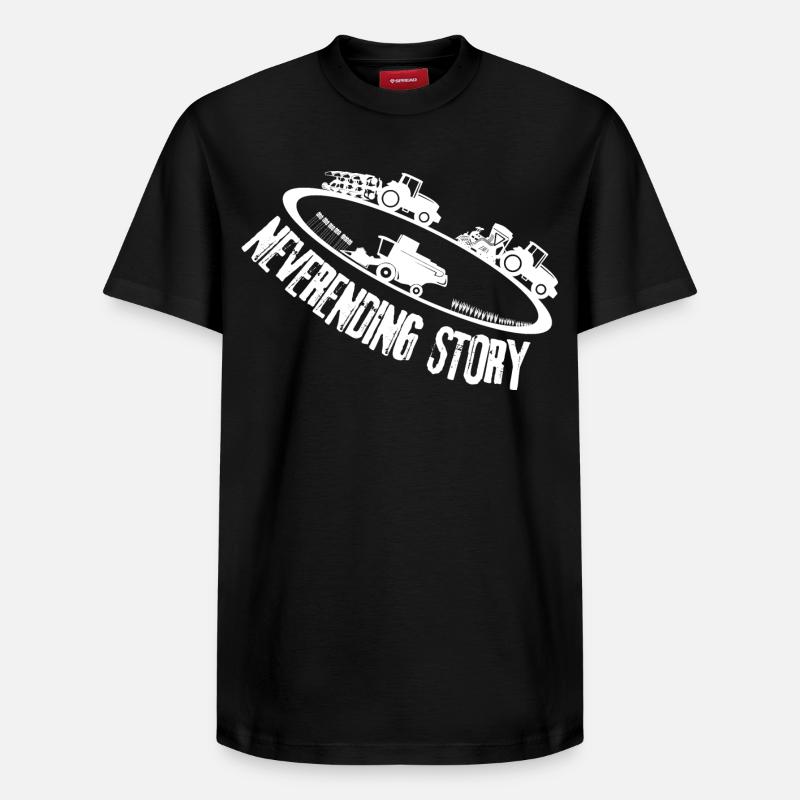 L’agriculture sans fin - T-shirt unisexe décontracté en coton Supima – de SPREAD - noir