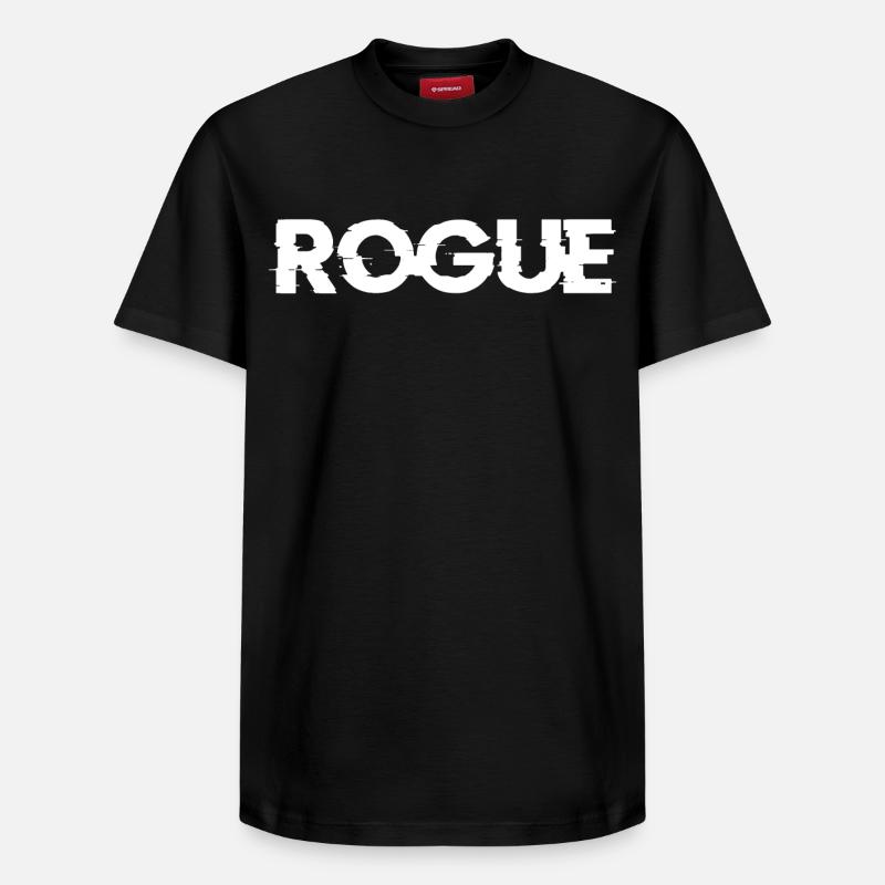 Rogue - Relaxed Unisex Supima Cotton T-Shirt – von SPREAD - Schwarz
