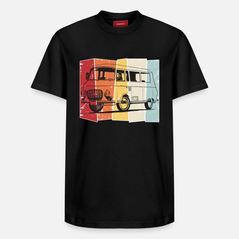 Barkas - Relaxed Unisex Supima Cotton T-Shirt – von SPREAD - Schwarz