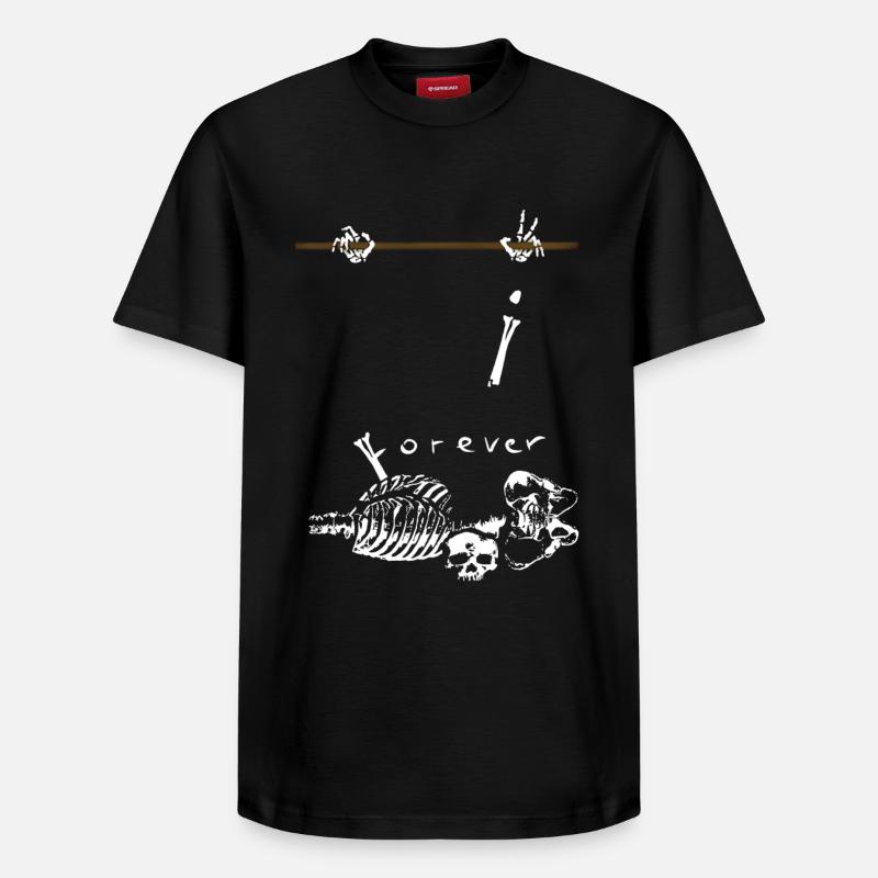 Entraînement de rue - T-shirt unisexe décontracté en coton Supima – de SPREAD - noir