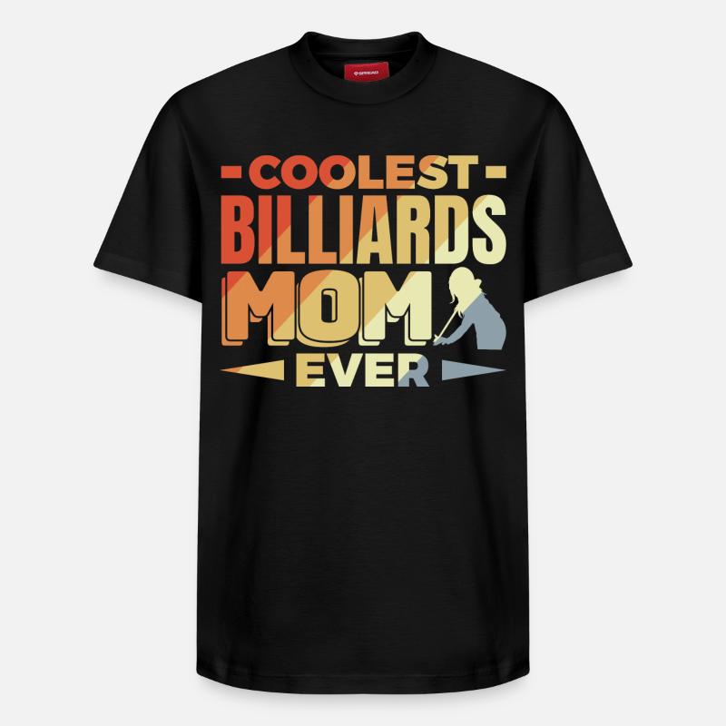 Maman Billard - T-shirt unisexe décontracté en coton Supima – de SPREAD - noir