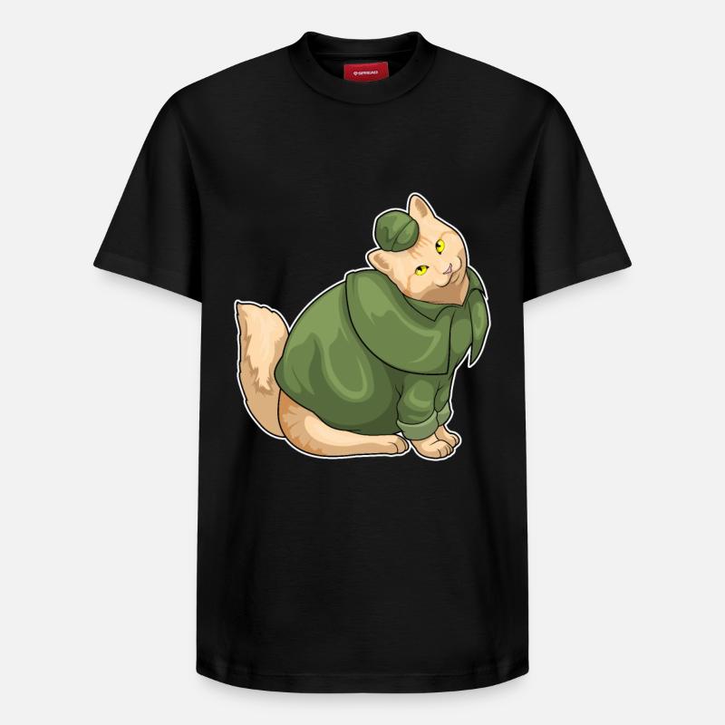 Détective de chat - T-shirt unisexe décontracté en coton Supima – de SPREAD - noir