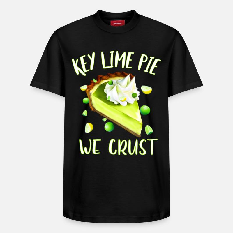 Key Lime Pie nous croûte - T-shirt unisexe décontracté en coton Supima – de SPREAD - noir