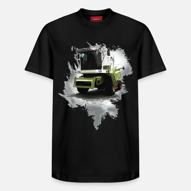 Combiner - T-shirt unisexe décontracté en coton Supima – de SPREAD - noir