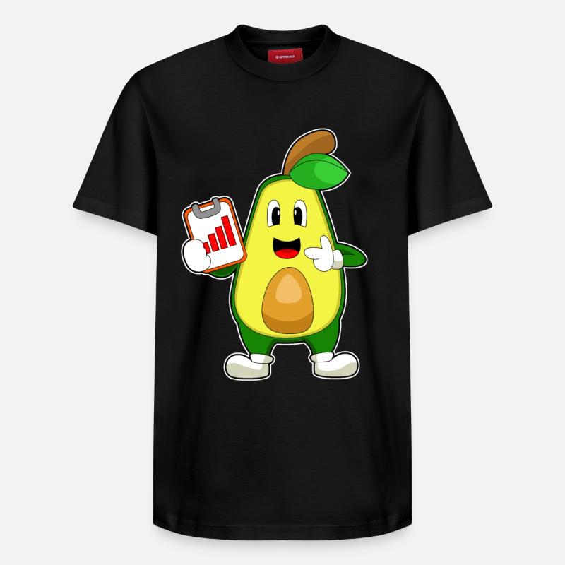 Avocat Secrétaire Graphique - T-shirt unisexe décontracté en coton Supima – de SPREAD - noir