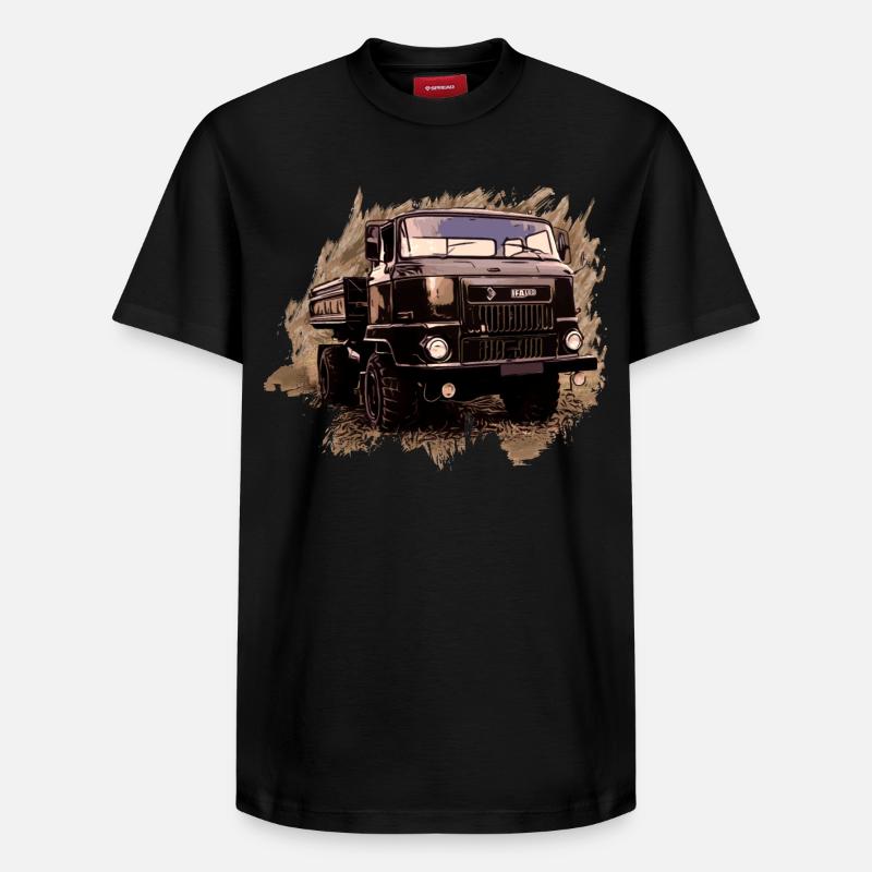 IFA L60 - T-shirt unisexe décontracté en coton Supima – de SPREAD - noir