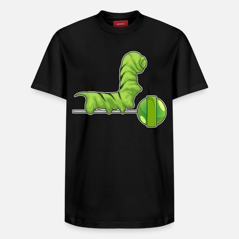 Sucette chenille - T-shirt unisexe décontracté en coton Supima – de SPREAD - noir