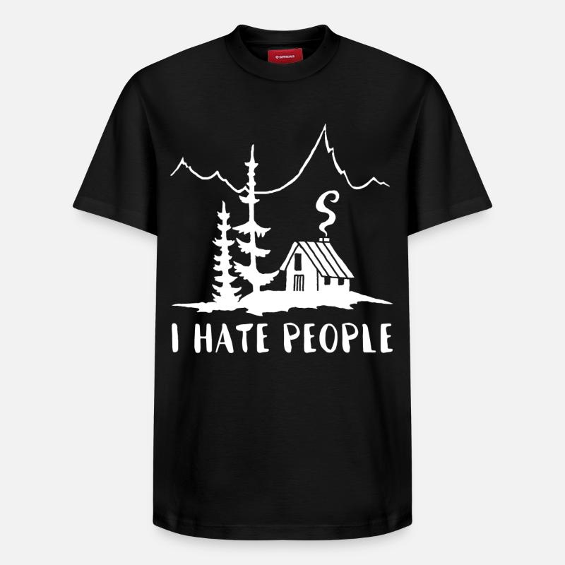 Solitär (weiß) - Relaxed Unisex Supima Cotton T-Shirt – von SPREAD - Schwarz