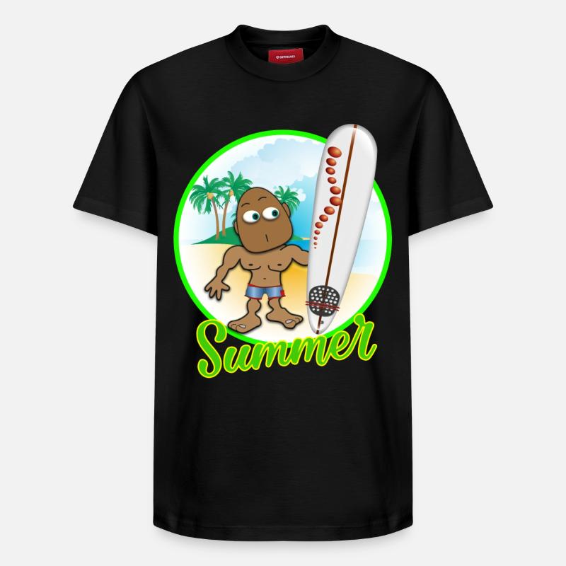 Summer 2023 - Relaxed Unisex Supima Cotton T-Shirt – by SPREAD - black