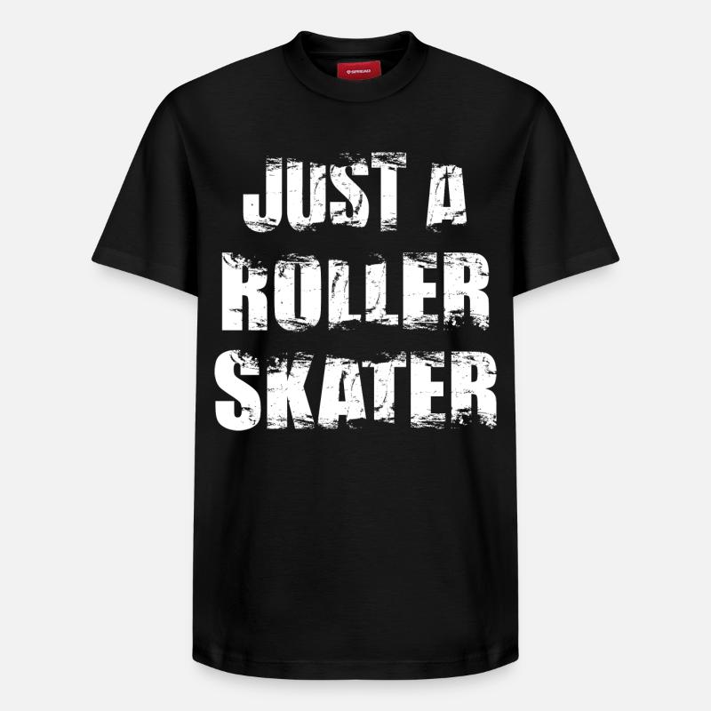 Rollschuhläufer - Relaxed Unisex Supima Cotton T-Shirt – von SPREAD - Schwarz