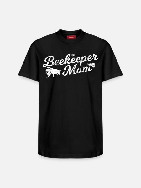 Maman apicultrice - T-shirt unisexe décontracté en coton Supima – de SPREAD - noir