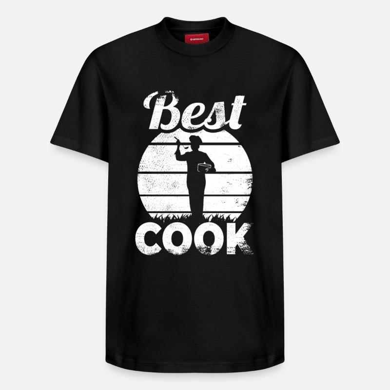 Bester Koch - Relaxed Unisex Supima Cotton T-Shirt – von SPREAD - Schwarz