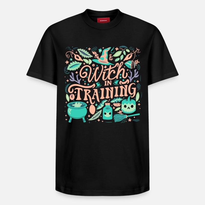 Witch in Training - Relaxed Unisex Supima Cotton T-Shirt – by SPREAD - black