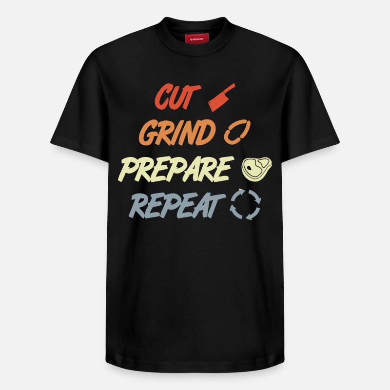 Citation de Metzger - T-shirt unisexe décontracté en coton Supima – de SPREAD - noir