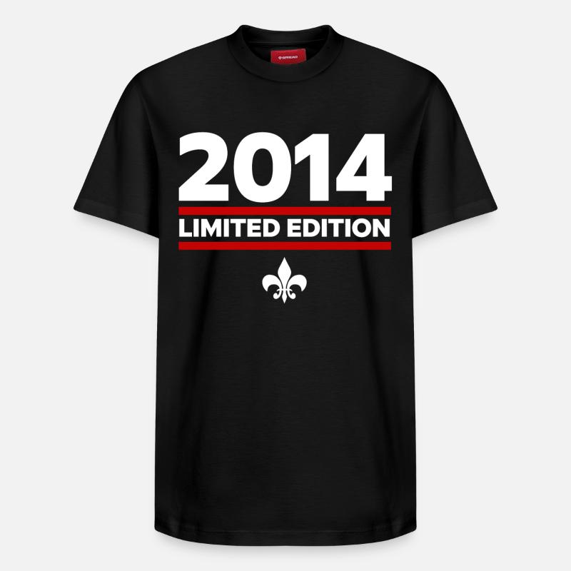 Édition limitée 2014 - T-shirt unisexe décontracté en coton Supima – de SPREAD - noir