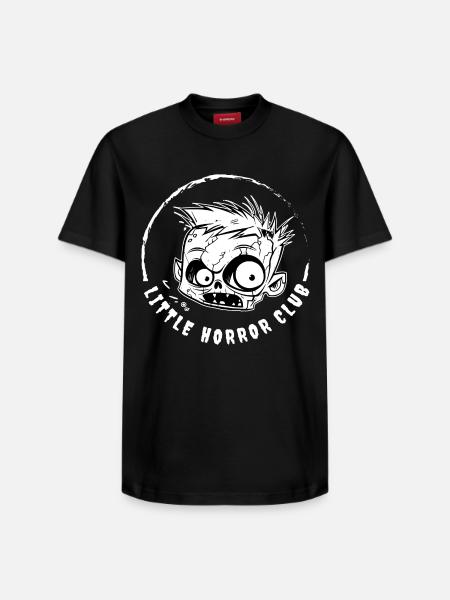 Little Horror Club Fanmerch - Relaxed Unisex Supima Cotton T-Shirt – by SPREAD - black