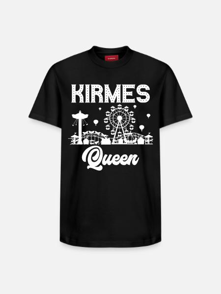Funfair, Queen, Fair, Fair, Folk Festival - Relaxed Unisex Supima Cotton T-Shirt – by SPREAD - black