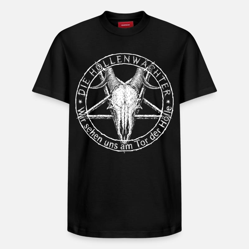 The Hell Guardians Classic - Relaxed Unisex Supima Cotton T-Shirt – by SPREAD - black
