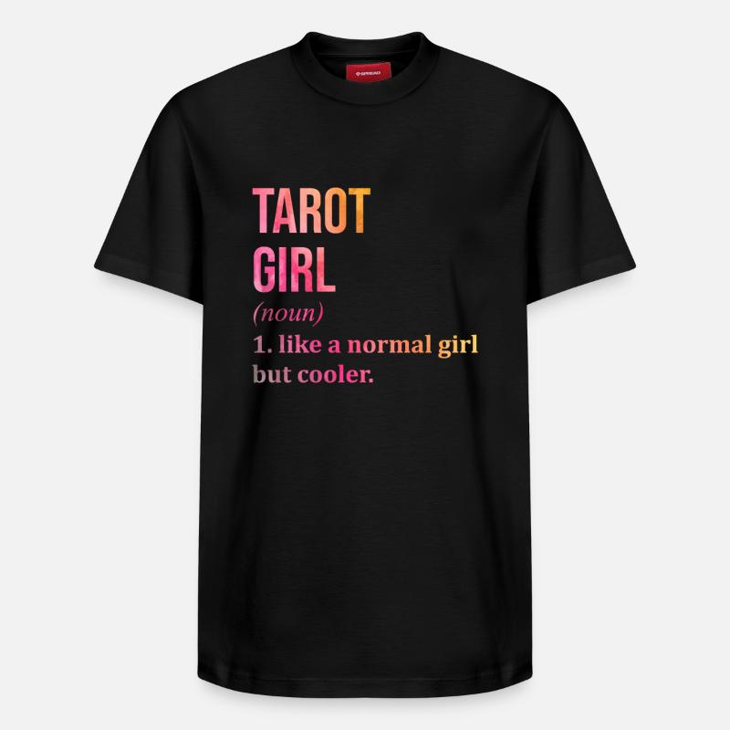 Tarot - T-shirt unisexe décontracté en coton Supima – de SPREAD - noir