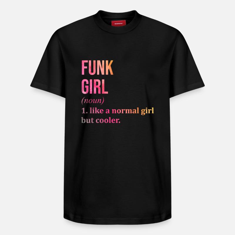 Funk - Relaxed Unisex Supima Cotton T-Shirt – von SPREAD - Schwarz