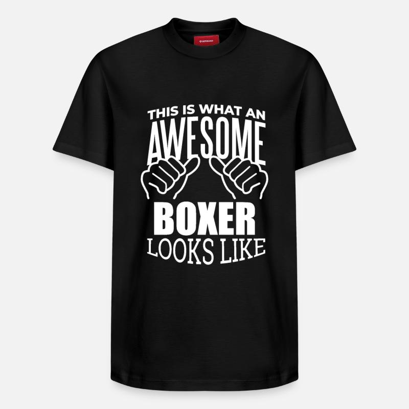 Boxen - Relaxed Unisex Supima Cotton T-Shirt – von SPREAD - Schwarz