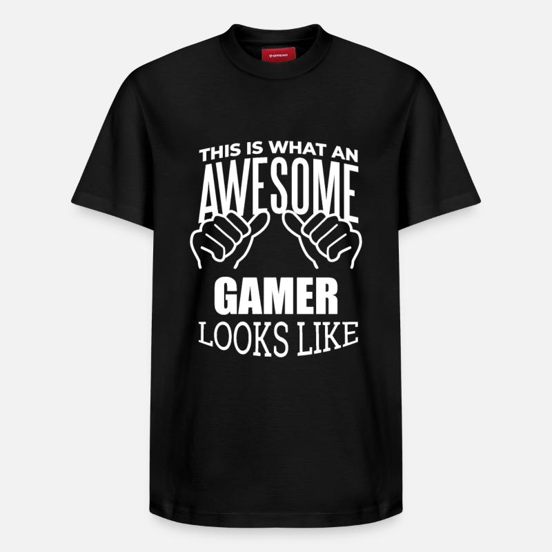Spiel - Relaxed Unisex Supima Cotton T-Shirt – von SPREAD - Schwarz