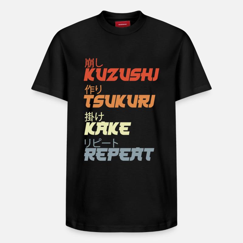 Judo Throwing Techniques - Relaxed Unisex Supima Cotton T-Shirt – by SPREAD - black