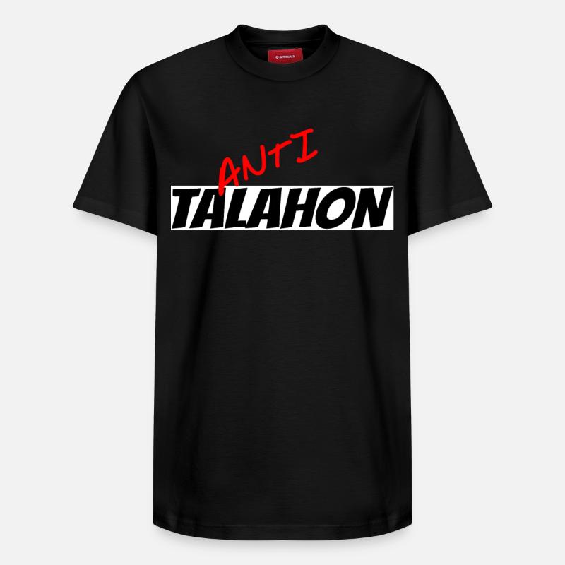 Anti Talahon - Relaxed Unisex Supima Cotton T-Shirt – by SPREAD - black