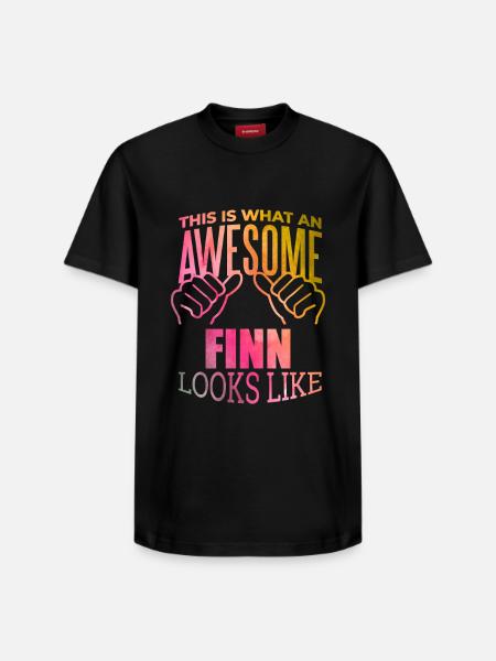 Finland Finland Finland - Relaxed Unisex Supima Cotton T-Shirt – by SPREAD - black