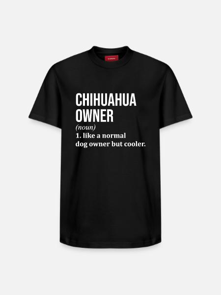 Chihuahua Chihuahua Chihuahua - Relaxed Unisex Supima Cotton T-Shirt – by SPREAD - black