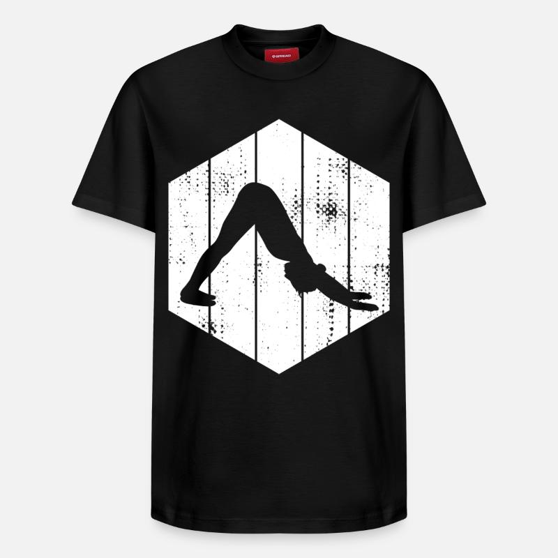Croquis de Yogini - T-shirt unisexe décontracté en coton Supima – de SPREAD - noir