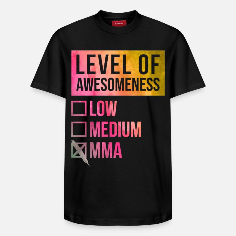 MMA - Relaxed Unisex Supima Cotton T-Shirt – by SPREAD - black