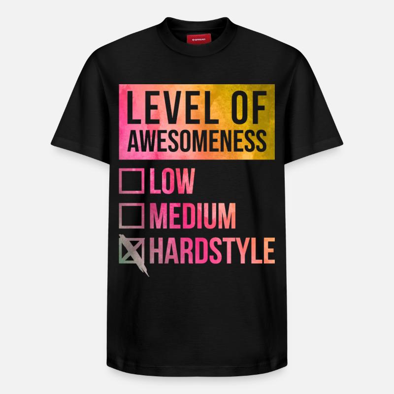 Hardstyle - Relaxed Unisex Supima Cotton T-Shirt – by SPREAD - black