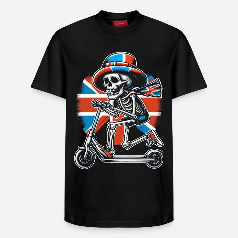 Halloween - T-shirt unisexe décontracté en coton Supima – de SPREAD - noir
