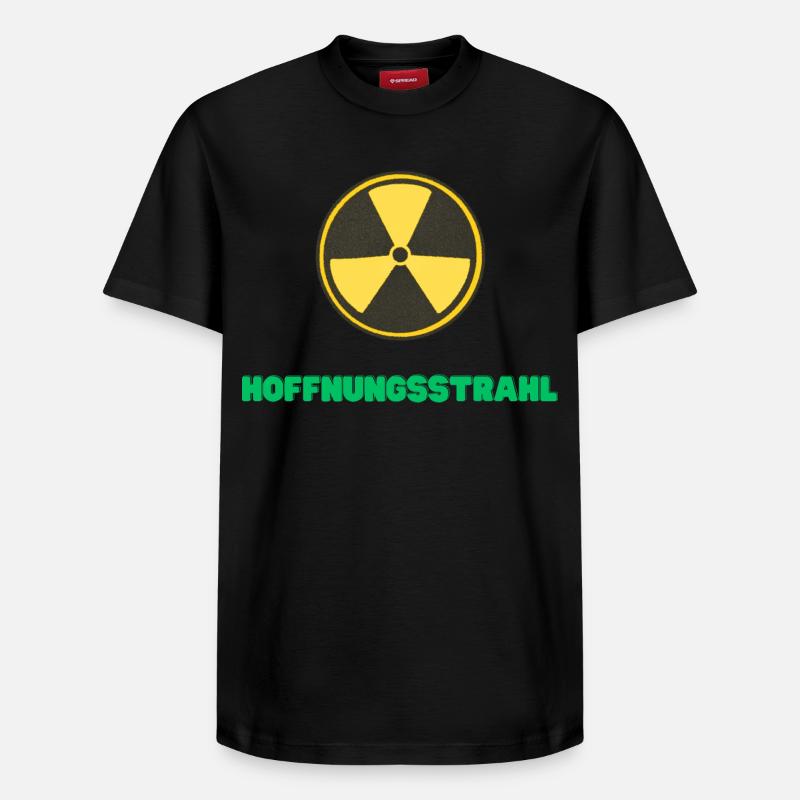 Hoffnungsstrahl - Relaxed Unisex Supima Cotton T-Shirt – von SPREAD - Schwarz