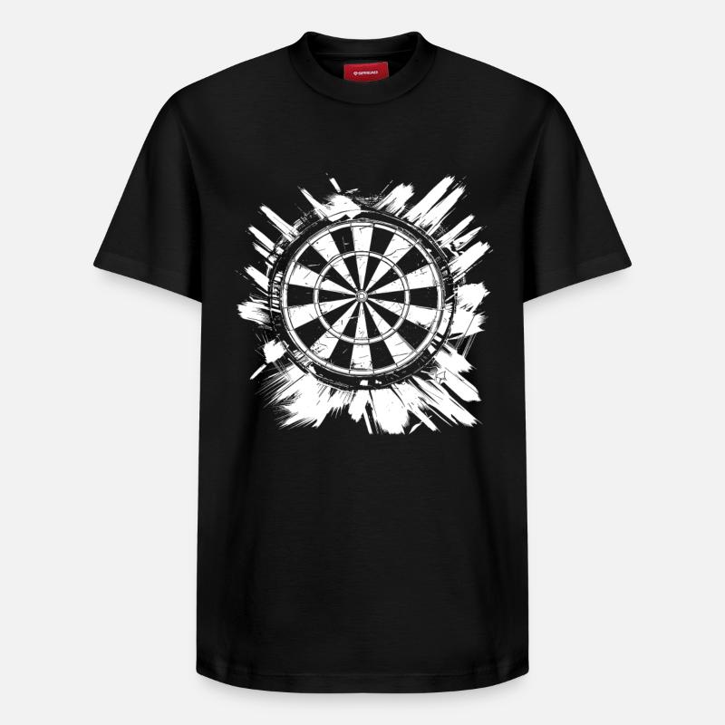 Cible - T-shirt unisexe décontracté en coton Supima – de SPREAD - noir