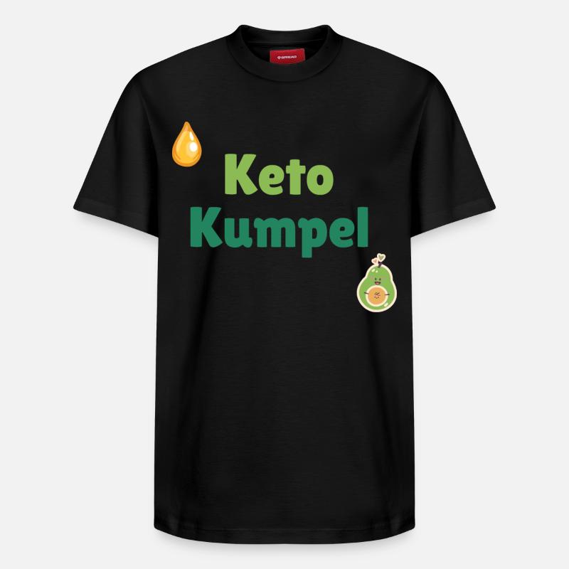 Keto Buddy - T-shirt unisexe décontracté en coton Supima – de SPREAD - noir
