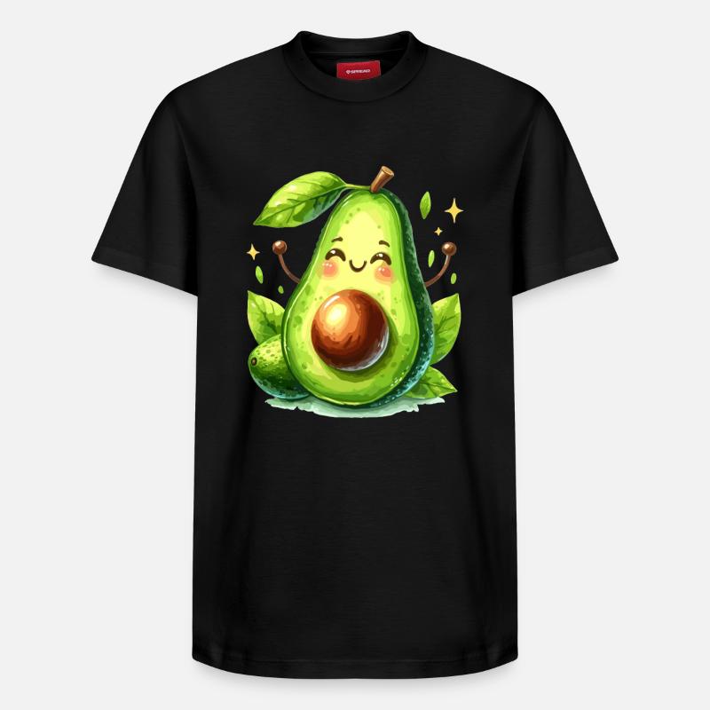 Avocat Drôle Optimisme Positif Cadeau - T-shirt unisexe décontracté en coton Supima – de SPREAD - noir
