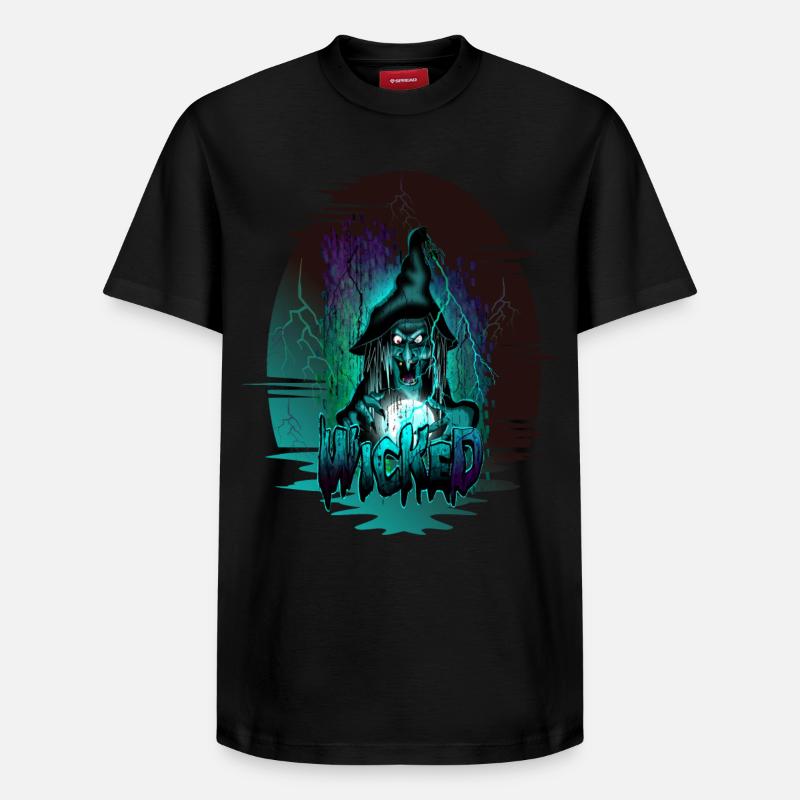 méchant2 - T-shirt unisexe décontracté en coton Supima – de SPREAD - noir
