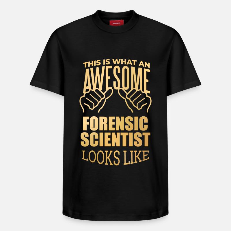 Forensic Science - Relaxed Unisex Supima Cotton T-Shirt – by SPREAD - black