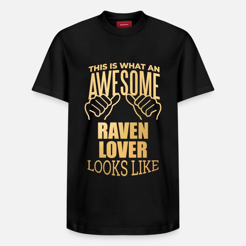 Rabe - Relaxed Unisex Supima Cotton T-Shirt – von SPREAD - Schwarz