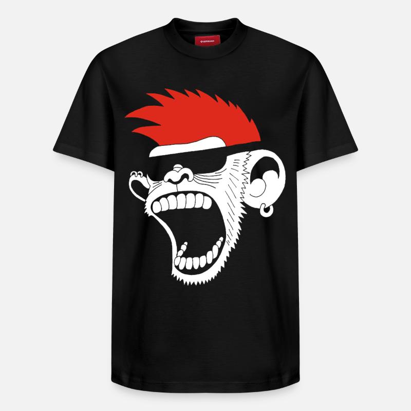 Singerie - T-shirt unisexe décontracté en coton Supima – de SPREAD - noir