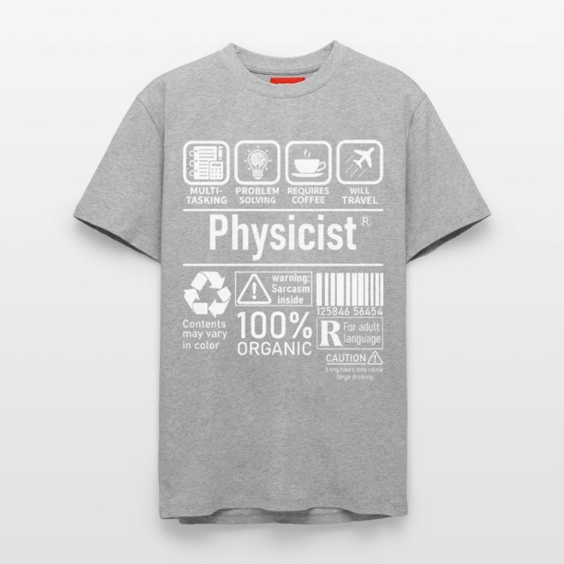 Physicist Specialist multi tasking problem solving Relaxed Unisex Supima Cotton T-Shirt – by SPREAD