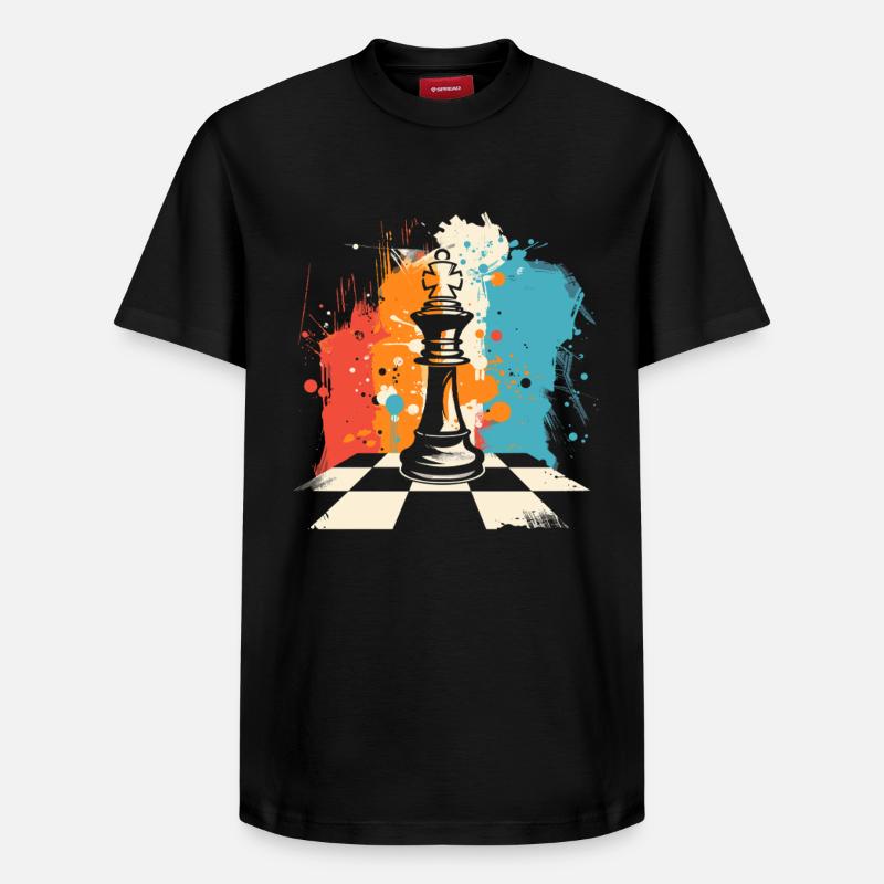 Pièce - T-shirt unisexe décontracté en coton Supima – de SPREAD - noir