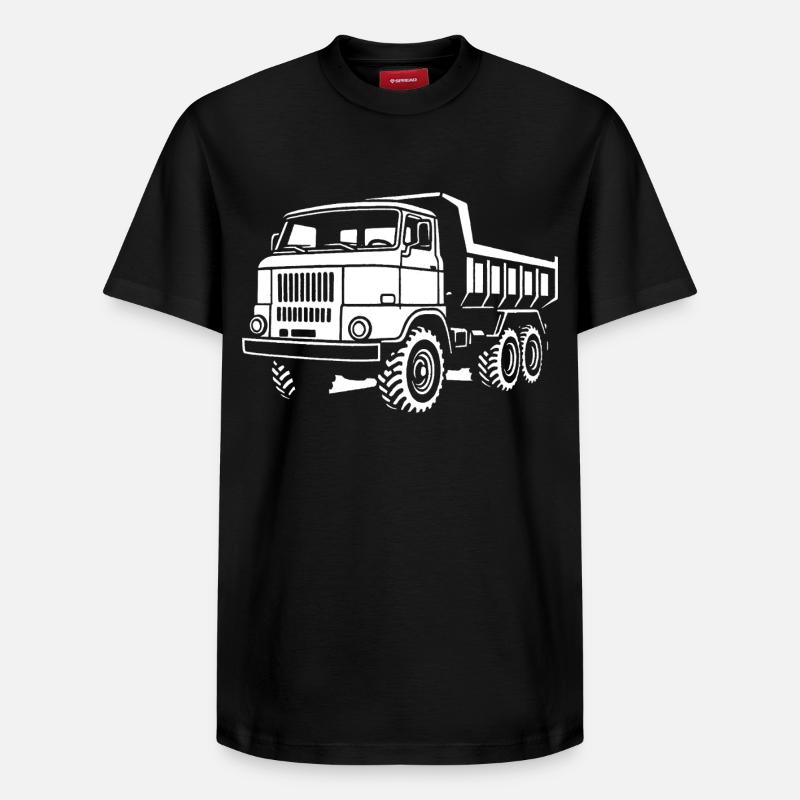 Acier robuste - T-shirt unisexe décontracté en coton Supima – de SPREAD - noir