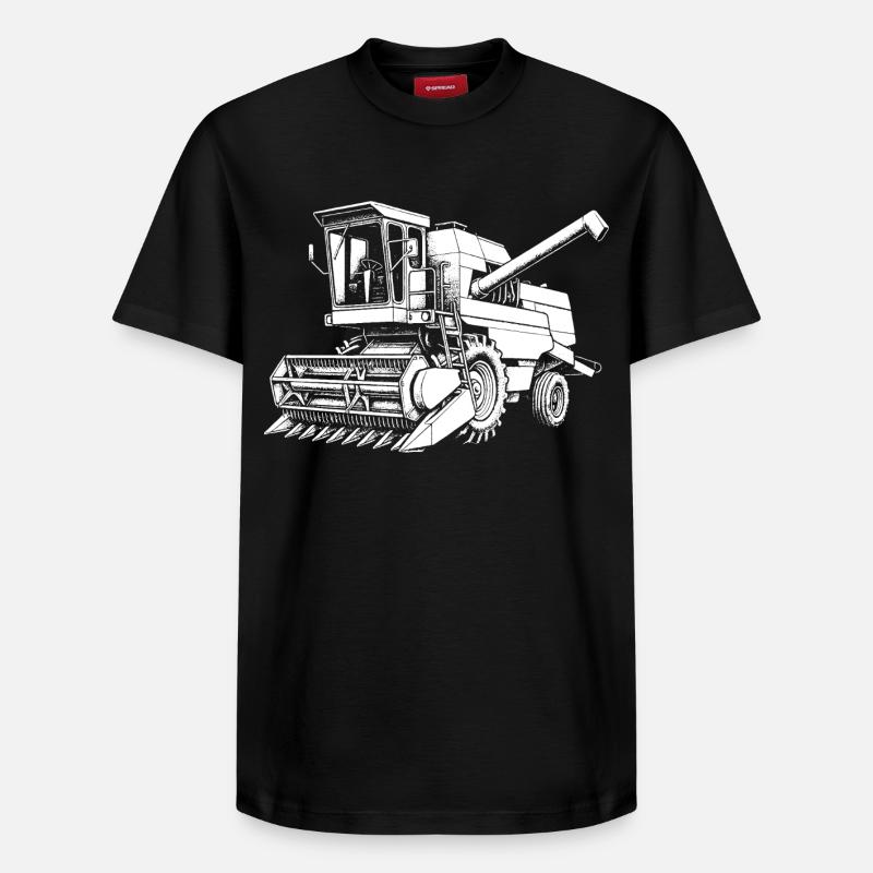 L’énergie de la RDA – E517 - T-shirt unisexe décontracté en coton Supima – de SPREAD - noir