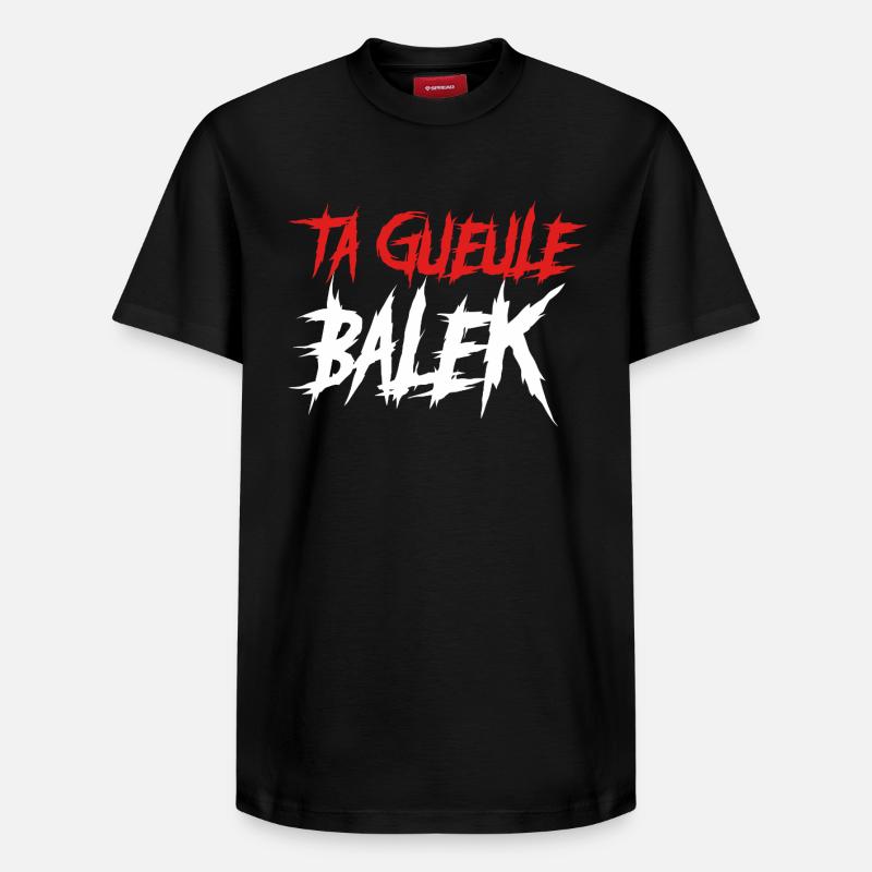 TGB - T-shirt unisexe décontracté en coton Supima – de SPREAD - noir