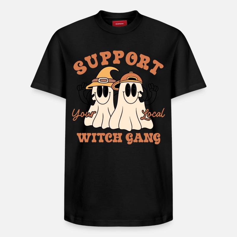 Halloween - T-shirt unisexe décontracté en coton Supima – de SPREAD - noir