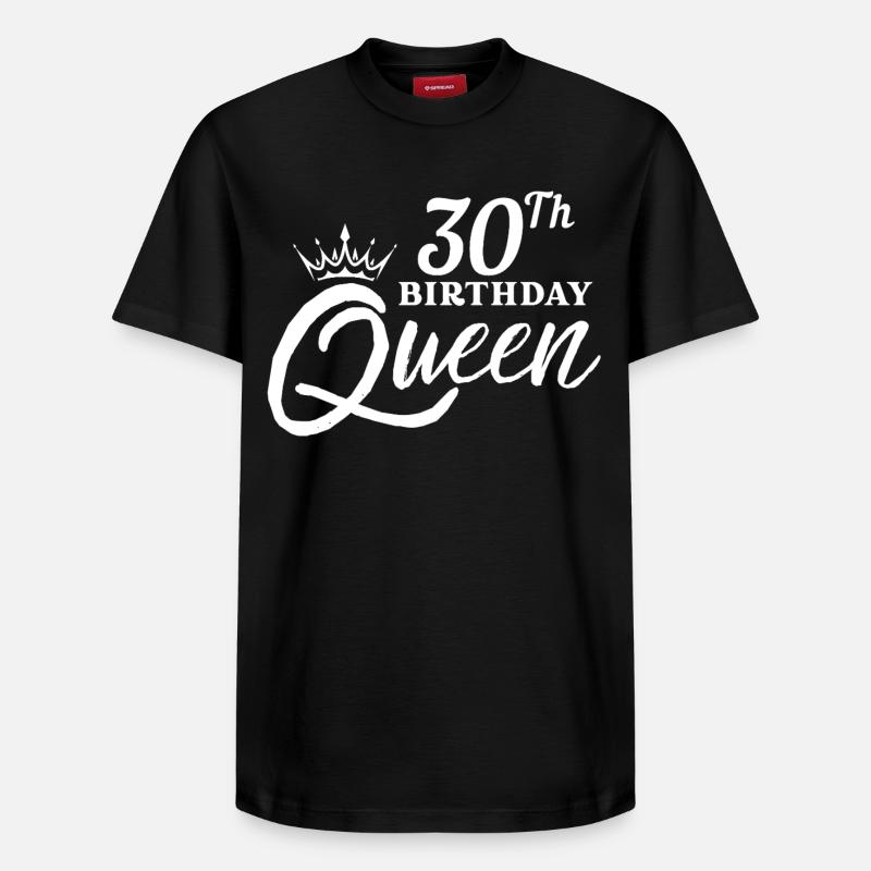 30e anniversaire - T-shirt unisexe décontracté en coton Supima – de SPREAD - noir